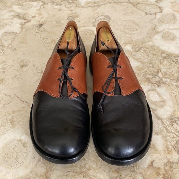 CYDWOQ Olds Handcrafted Leather Derby Shoes - Picture 2 of 13